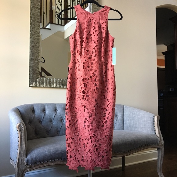 ✨ANTONIO MELANI Lace Midi Dress - Picture 3 of 8